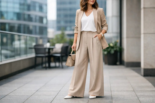 How to Wear Wide Leg Pants and Look Balanced