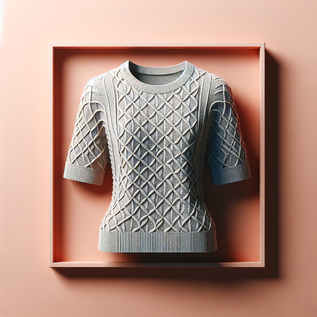 Featured image for How to Style a Lattice Textured Knit Sweater – Short Sleeves