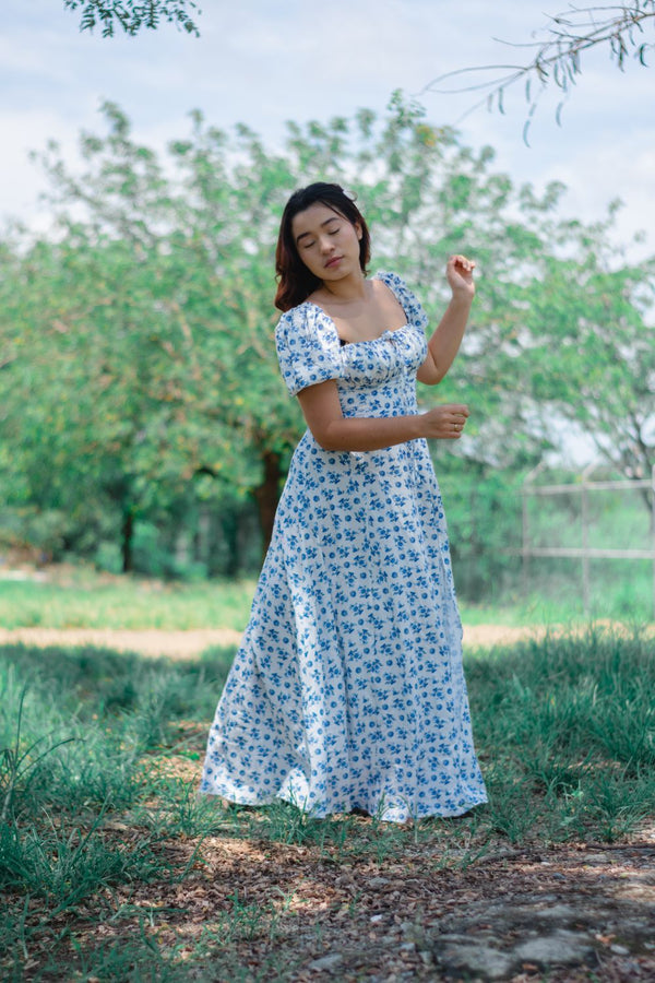 Woman in linen outfit summer dress breathable fabric 2026