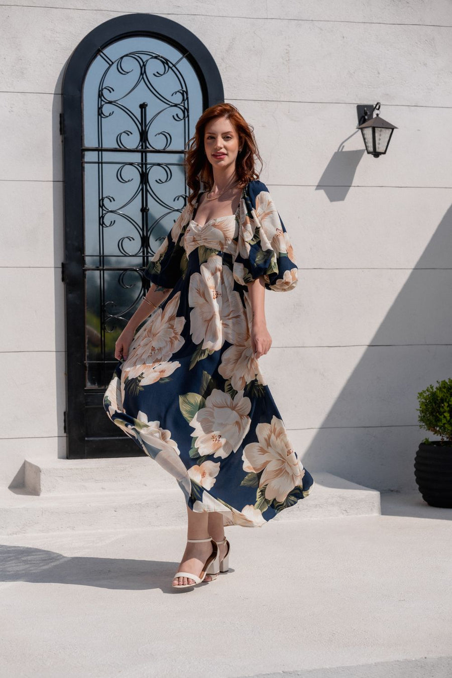 Woman in fitted bodycon dress styled confidently 2026