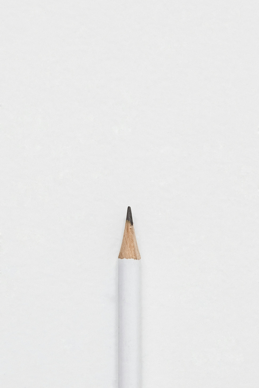 white lead pencil on surface