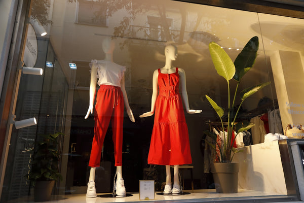 mannequins in a store