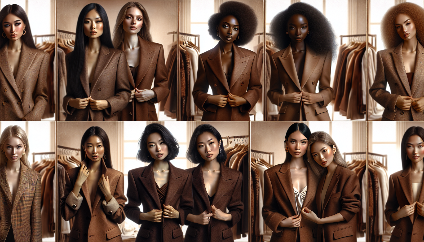 6 stylish women’s brown wool blazers for a polished outfit