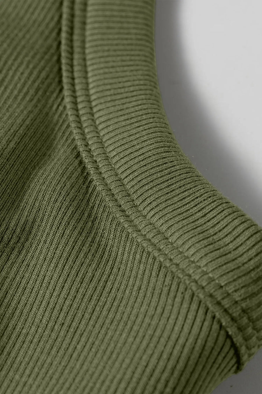 Slim Ribbed Padded Tank Top Women UK