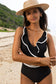 Ruffled One Piece Swimsuit - Fashionfitz