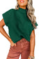 Ribbed Knit Short Sleeve Sweater – Soft & Stylish - Fashionfitz