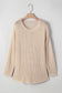 Smoke Gray Crochet Summer Jumper
