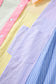 StripeSplash Oversized Shirt