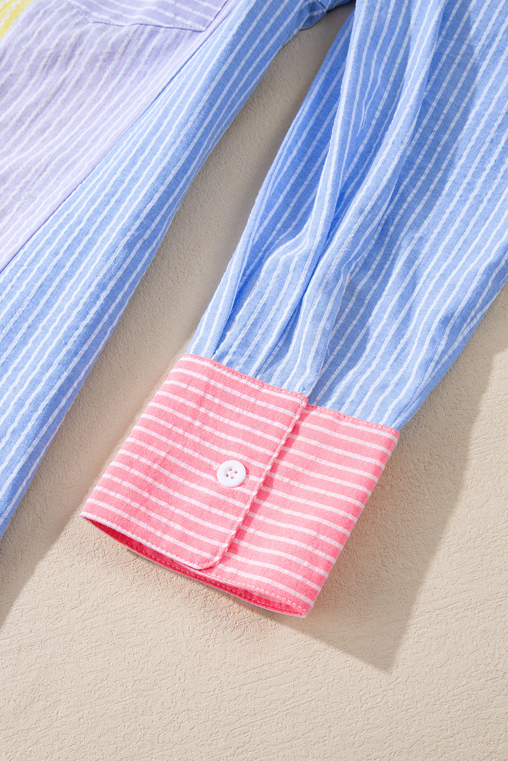 StripeSplash Oversized Shirt