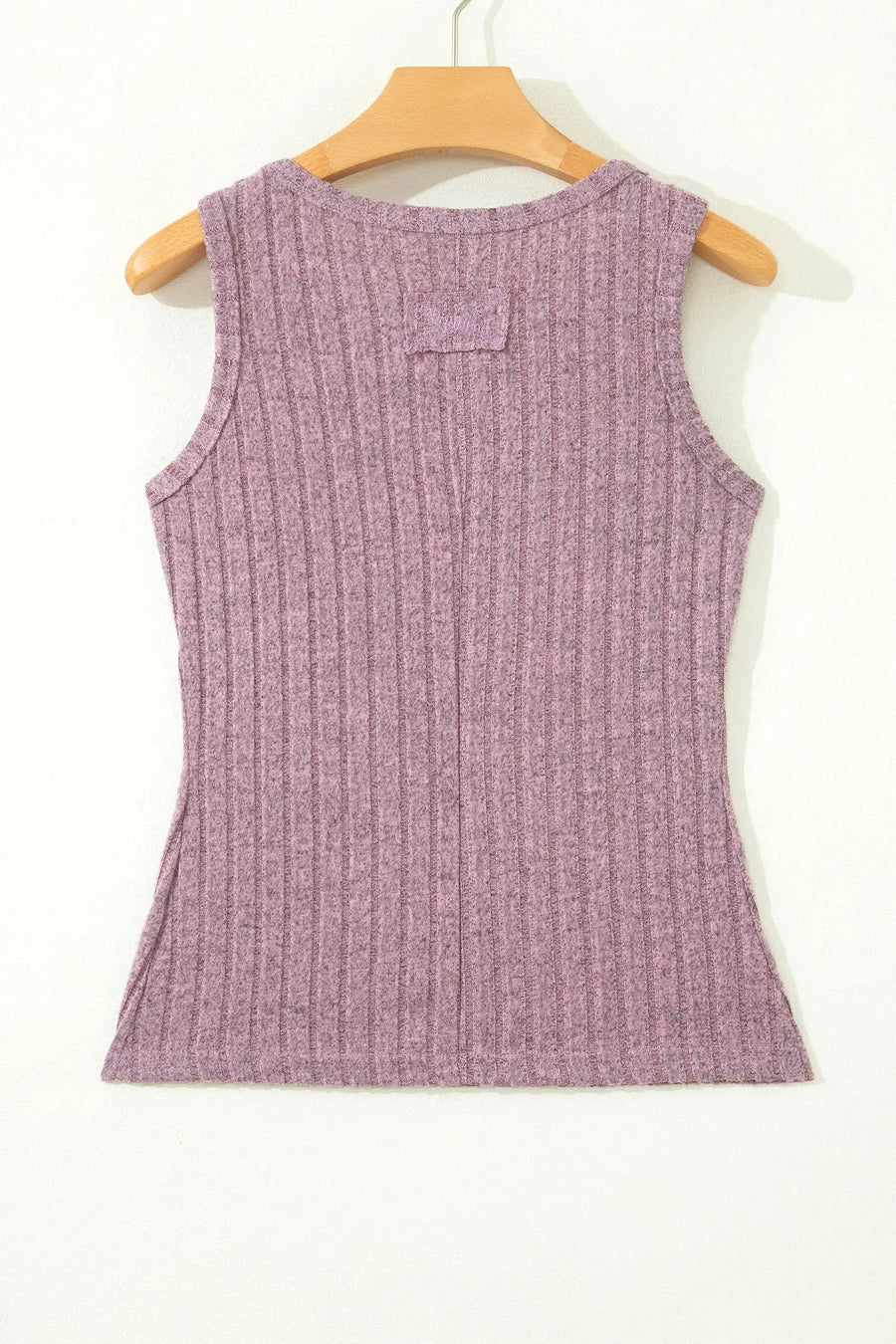 Slim ribbed mineral wash tank top tops