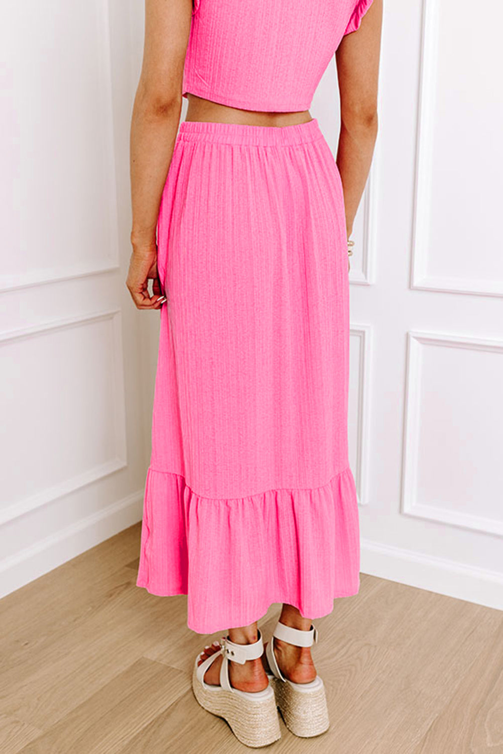 Ruffle Grace Co-ord Skirt Set