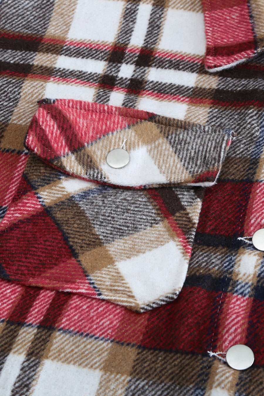 Oversized Plaid Shacket Women UK