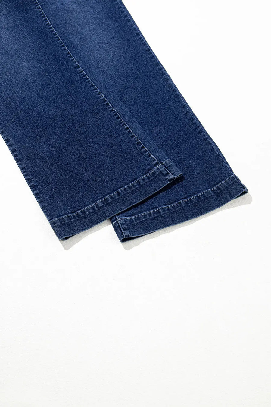 Nautical breeze wide-cut jeans - high waist wide leg durable denim