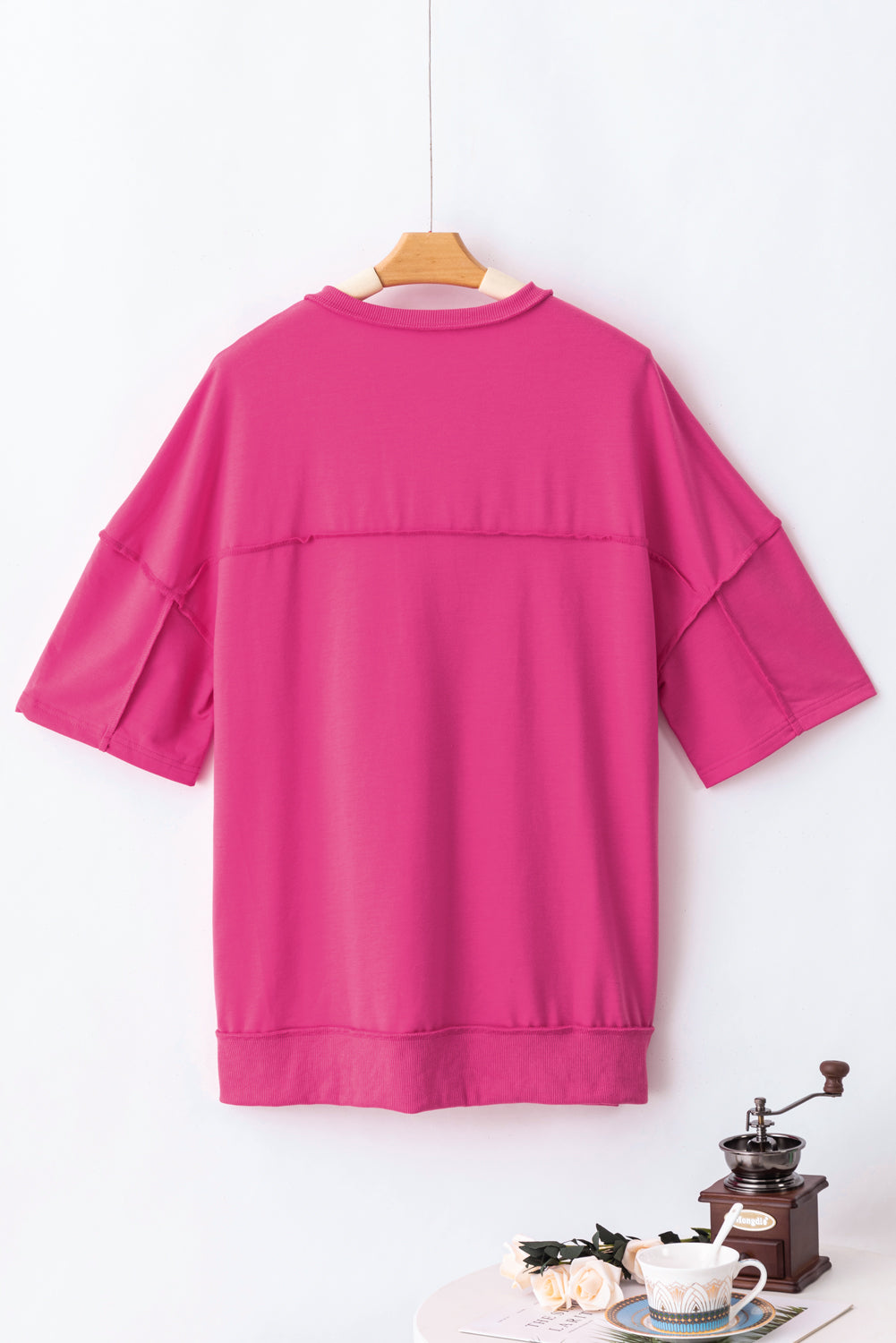 Wide Sleeve Tunic Top
