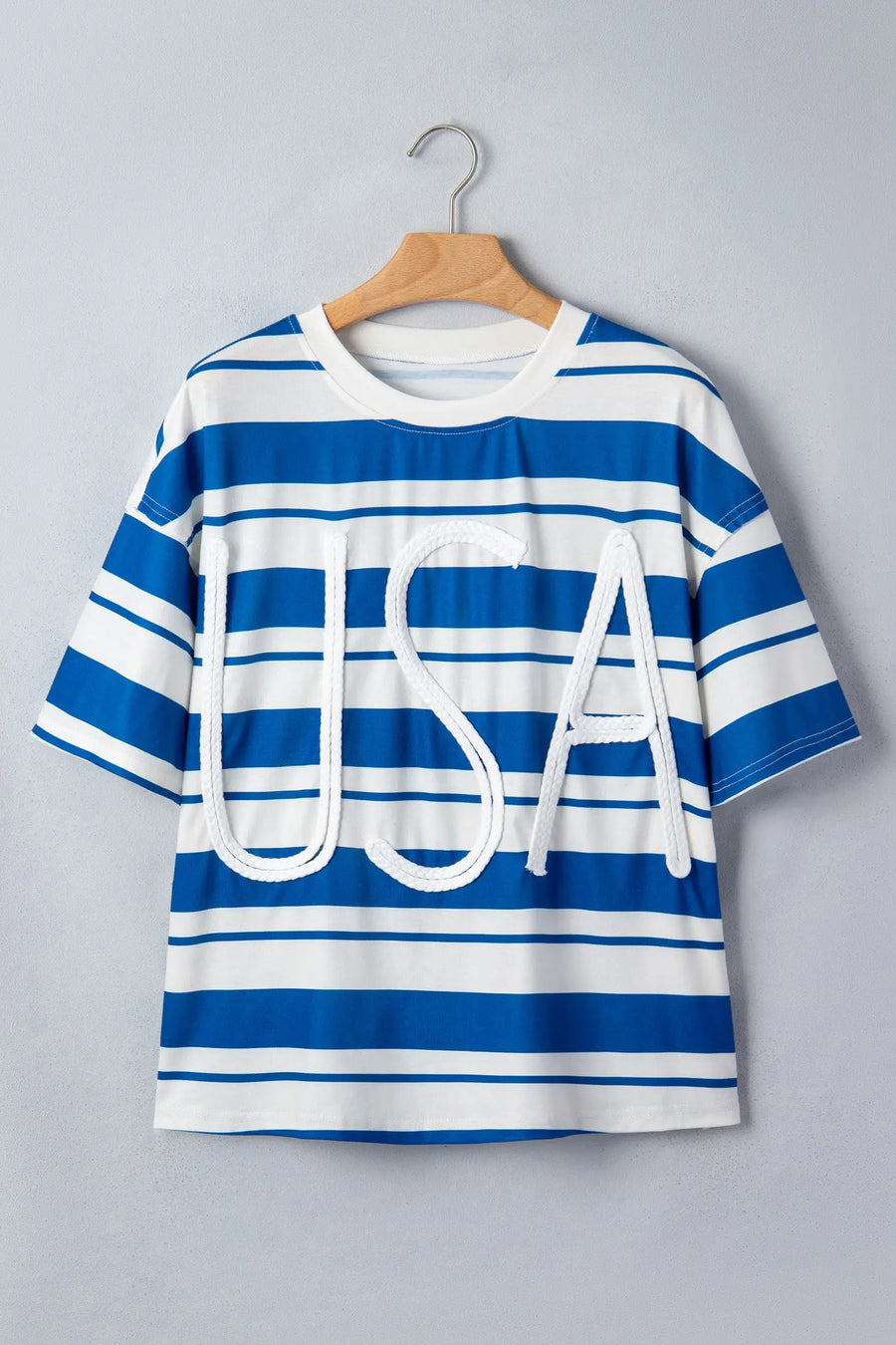 Sky Blue Racing Embroidered Patchwork Sweatshirt Women UK