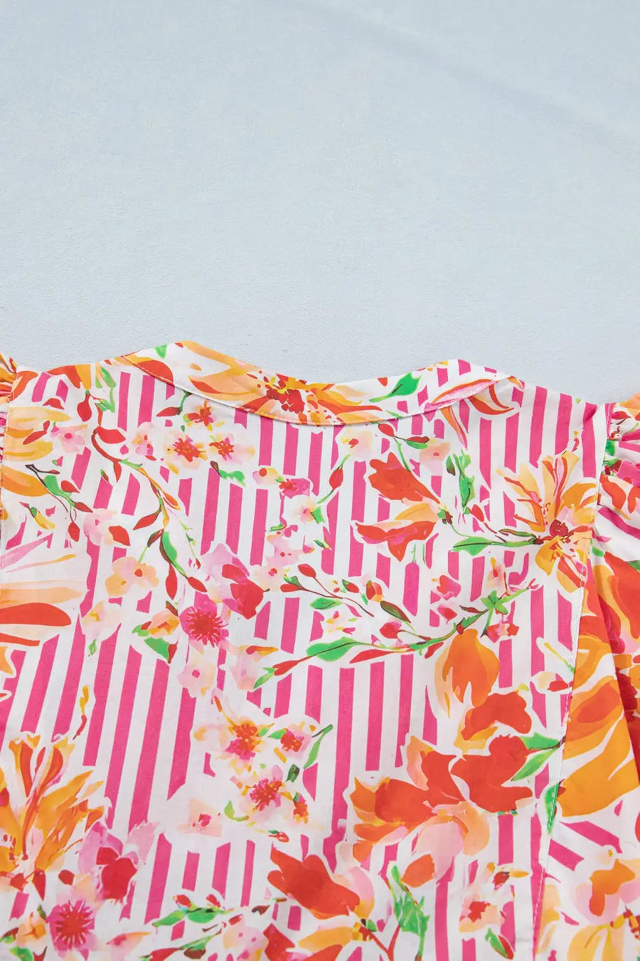 Women’s floral tie neck puff sleeve mini dress | fashionfitz