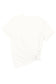 Gray Casual Plain Crew Neck Tee