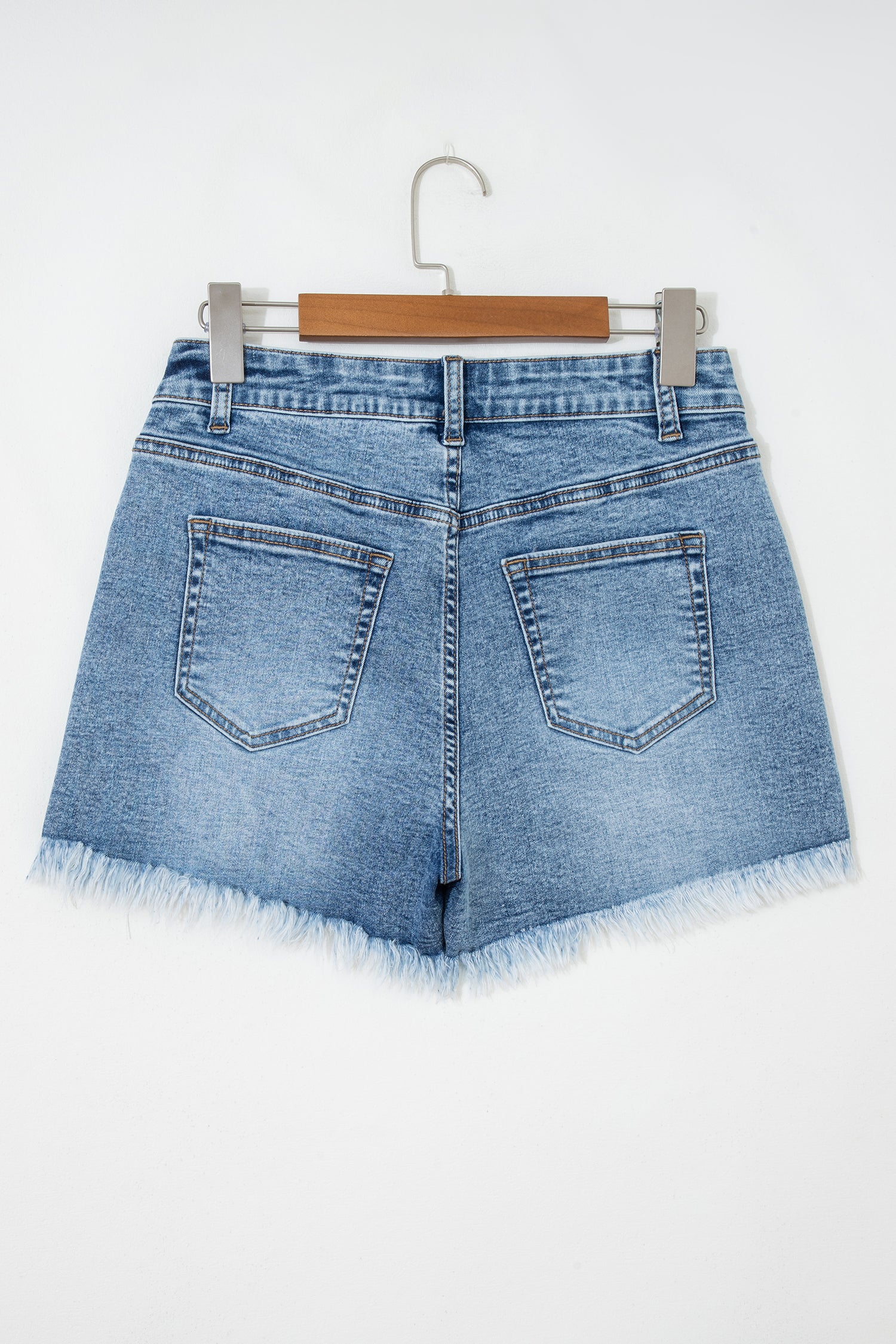 Western Embroidery Stud Denim Shorts Women UK