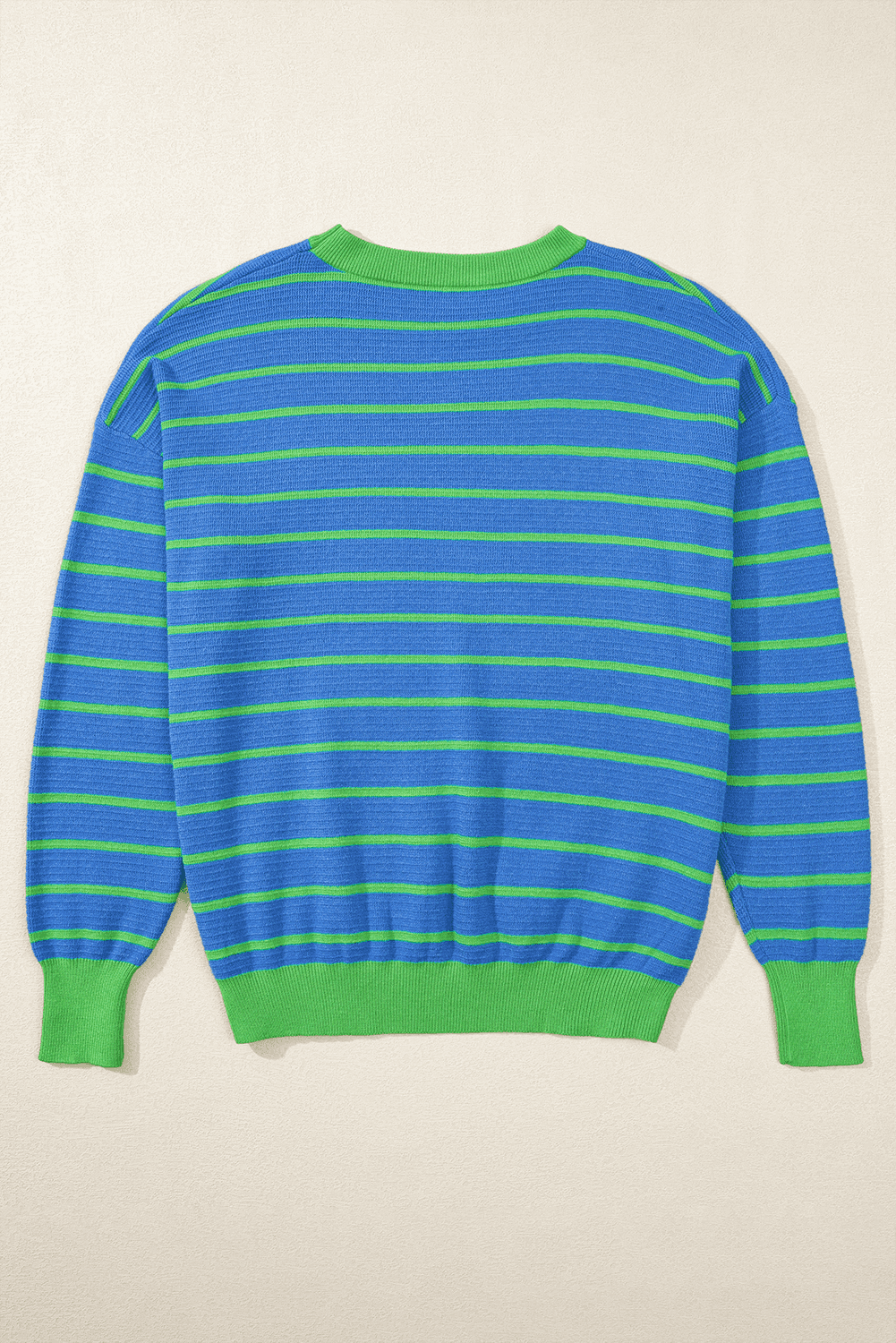 Stripe Hug Loose Fit Sweater
