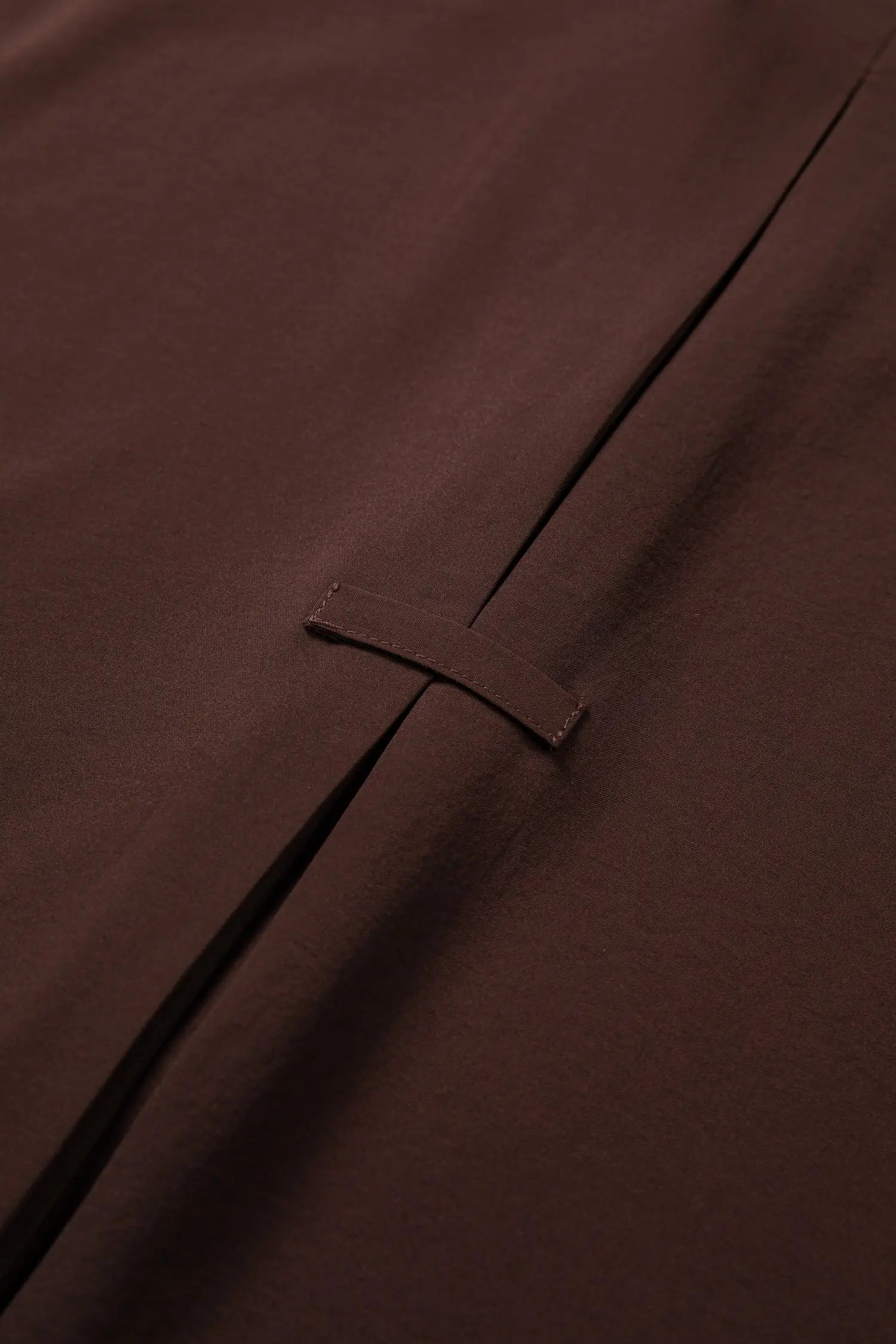Coffee contrast trim shirt collar blouse button v neck dolman sleeve blouses