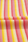 Funky Stripes Wide Leg Pants Set