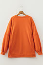 Halloween Witchy Plaid Slogan Embroidered Tunic Top