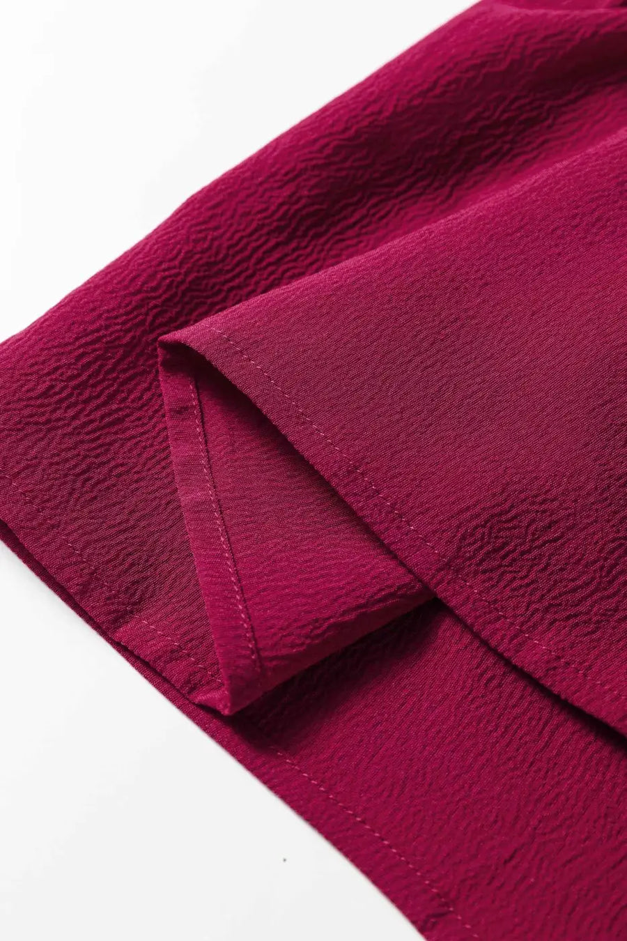 Burgundy long sleeve tiered maxi dress dresses