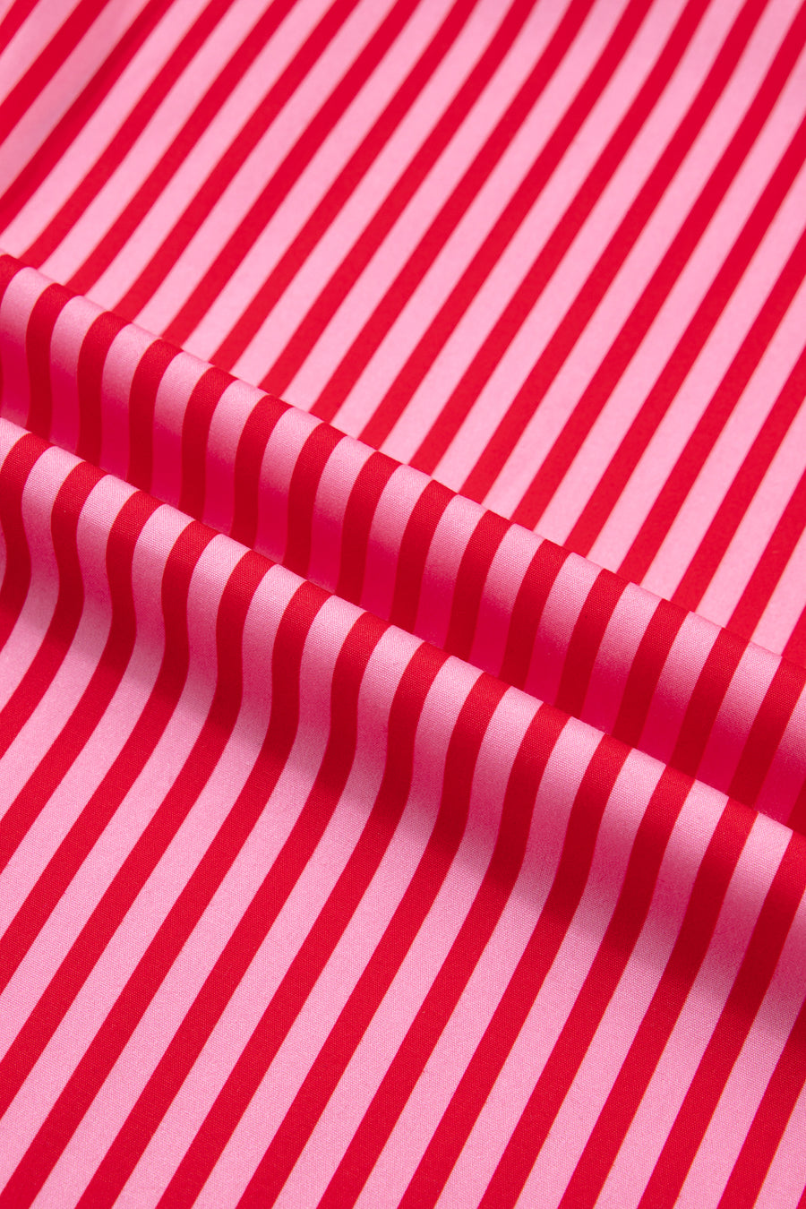Stripe Button-Up Long Sleeve Shirt with Patch Pocket