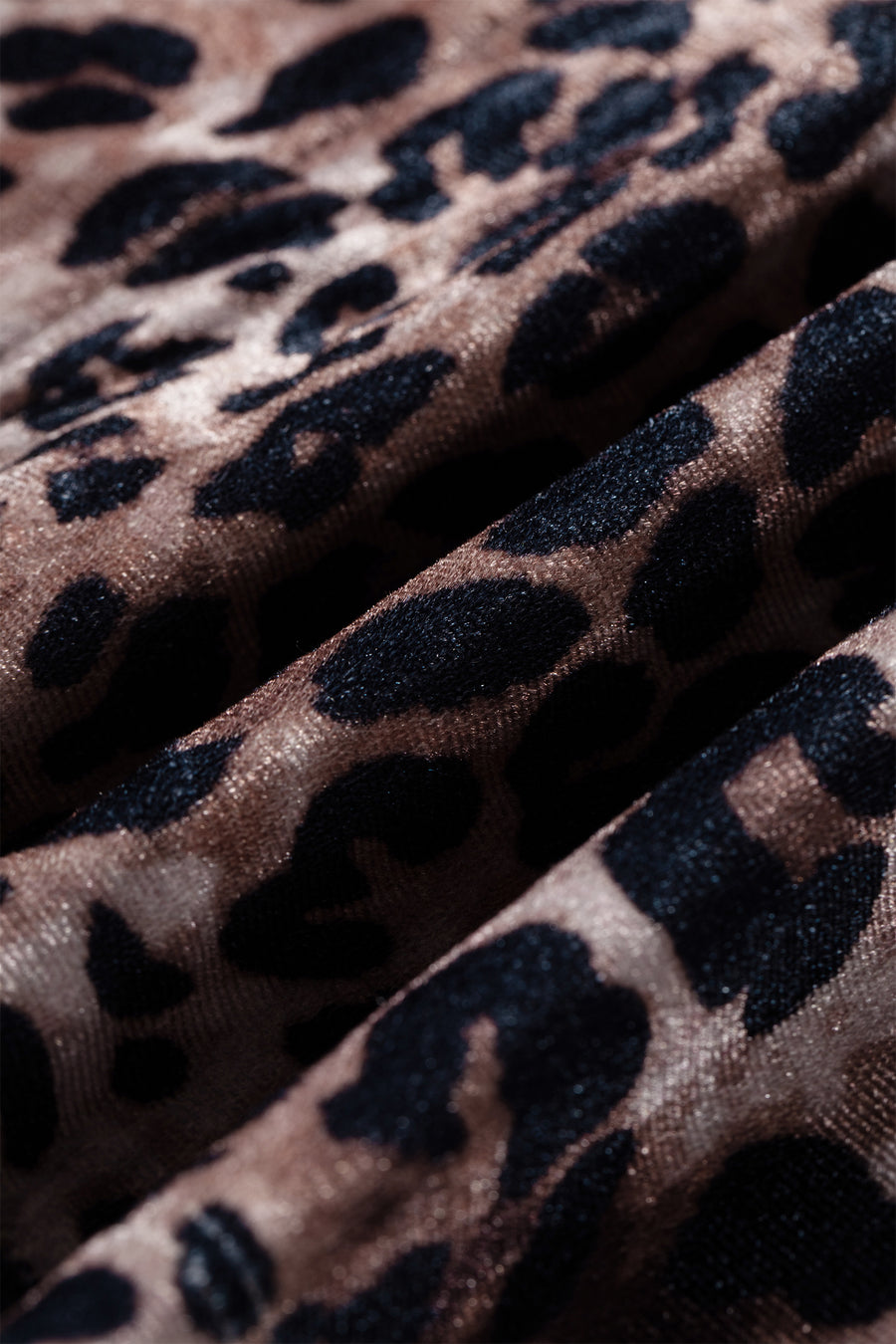 Leopard Print Short Sleeve Mini Shift Dress Women UK