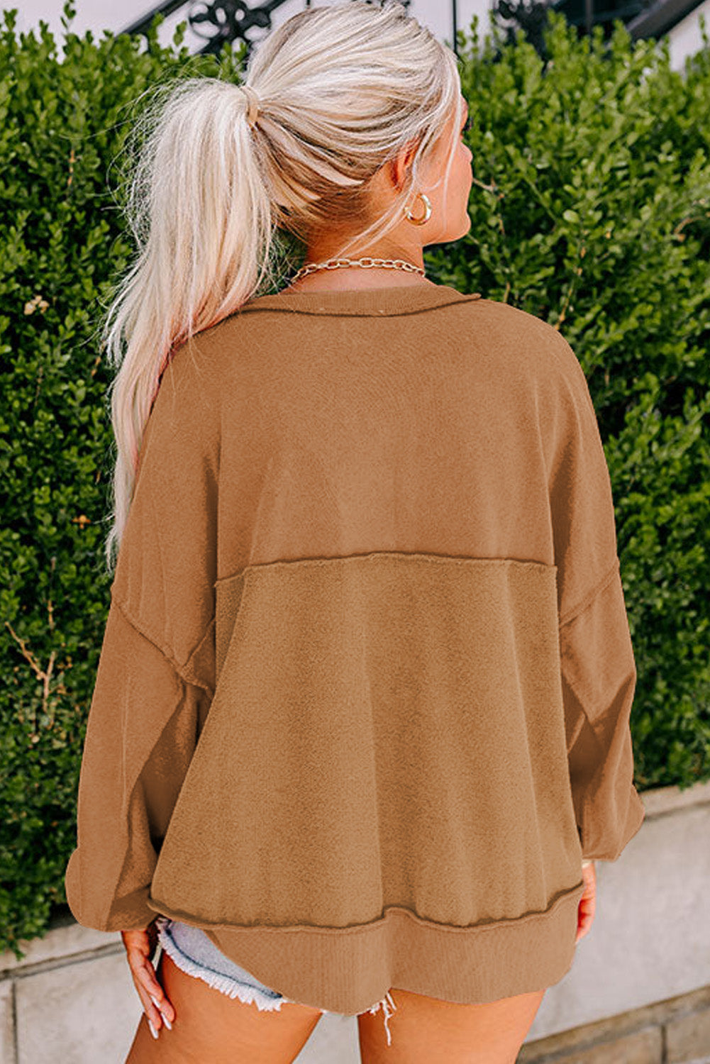 Wide Sleeve Tunic Top