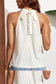 Frenchy Lace Halter Tank Top