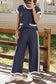 Navy T-Shirt & Pants Set