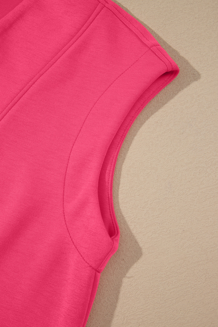 Quarter Zip Sleeveless Top & Shorts 2-Piece Set Women UK
