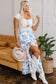 Boho Floral Split Maxi Skirt - Fashionfitz