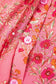 Rose Red Floral Loose Shirt - Fashionfitz