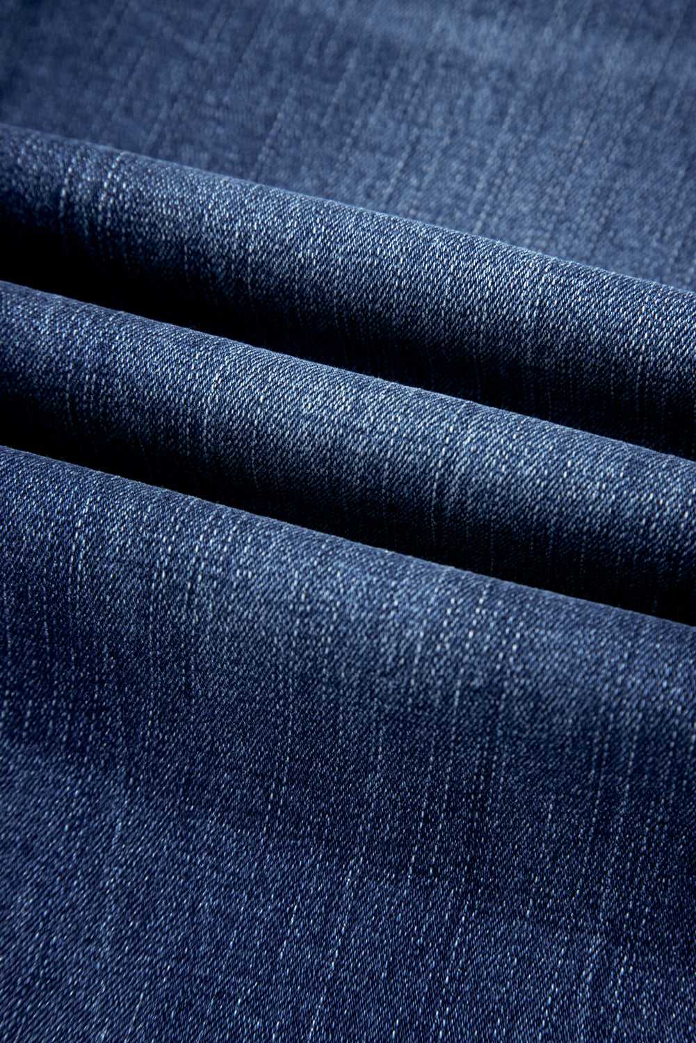 Stonewashed Skyline Flared Jeans