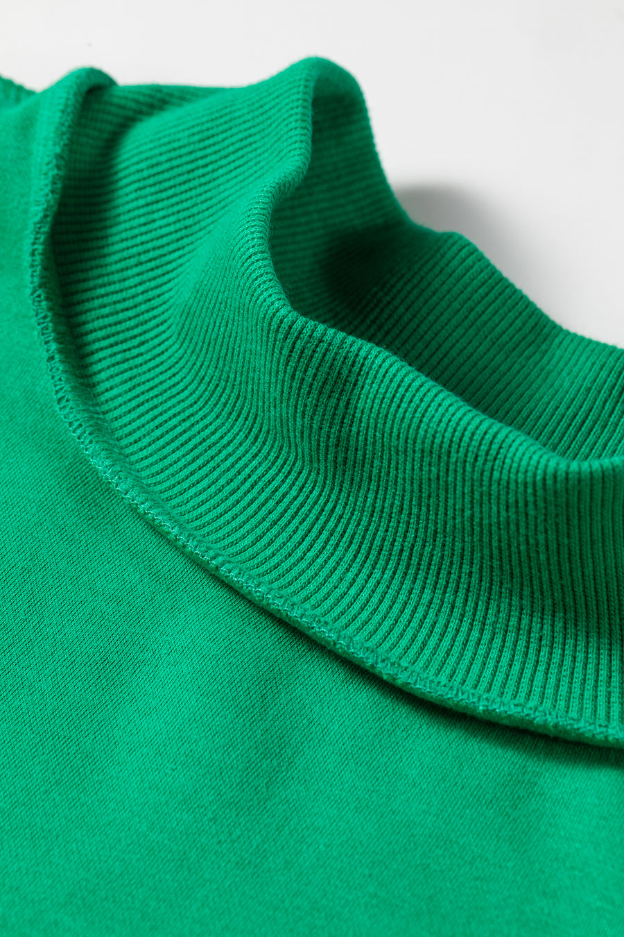 Drop Shoulder Reversible Mock Neck Sweatshirt Women UK