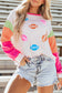 Pink GAME DAY Graphic Top