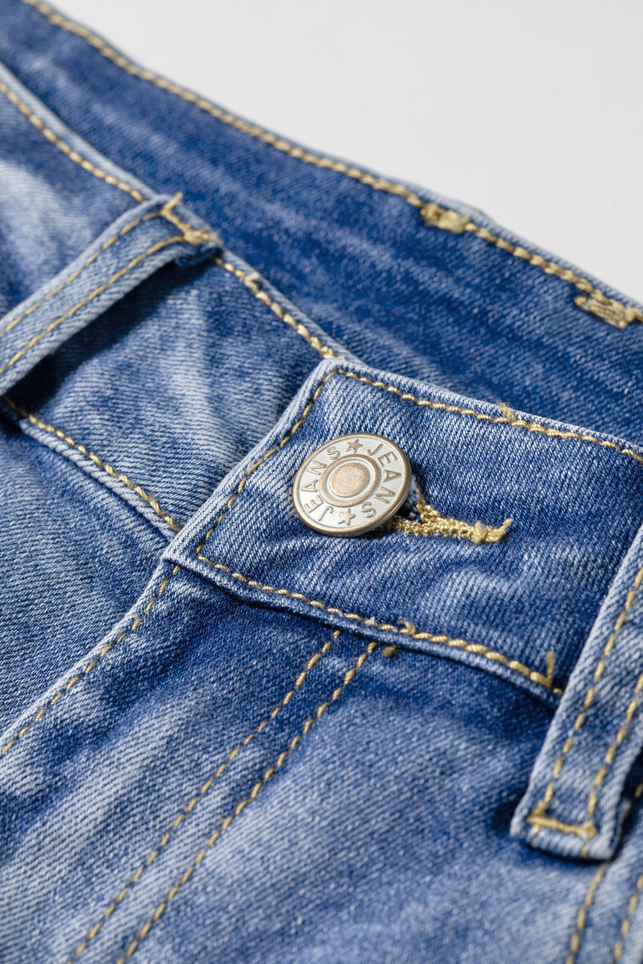 Ashleigh Blue Embroidered Western Flare Leg Jeans
