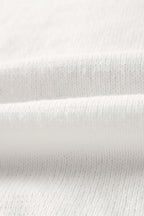 Black Plus Size Cheers Glitter Tinsel Short Sleeve Sweater