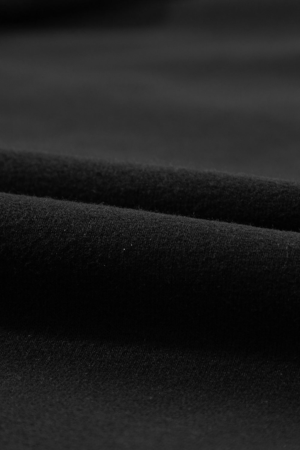 Black Plus Size Cheers Glitter Tinsel Short Sleeve Sweater