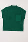 Ribbed Knit Short Sleeve Sweater – Soft & Stylish