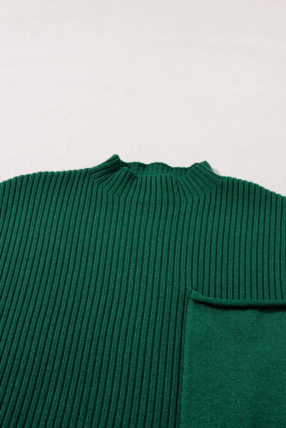 Ribbed Knit Short Sleeve Sweater – Soft & Stylish
