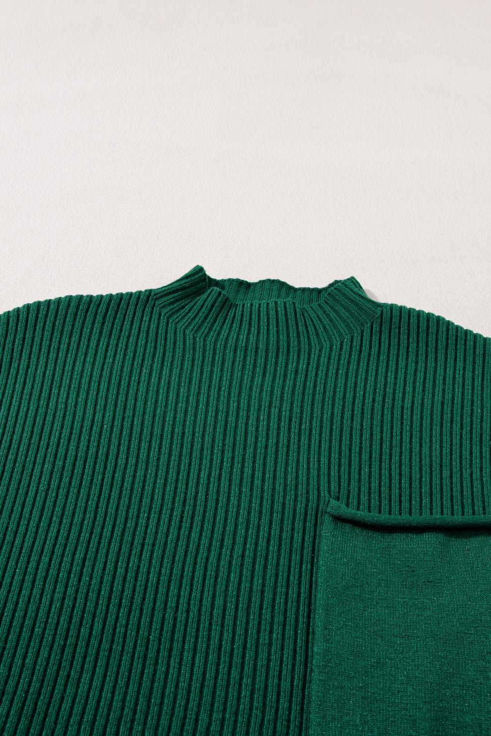 Ribbed Knit Short Sleeve Sweater – Soft & Stylish