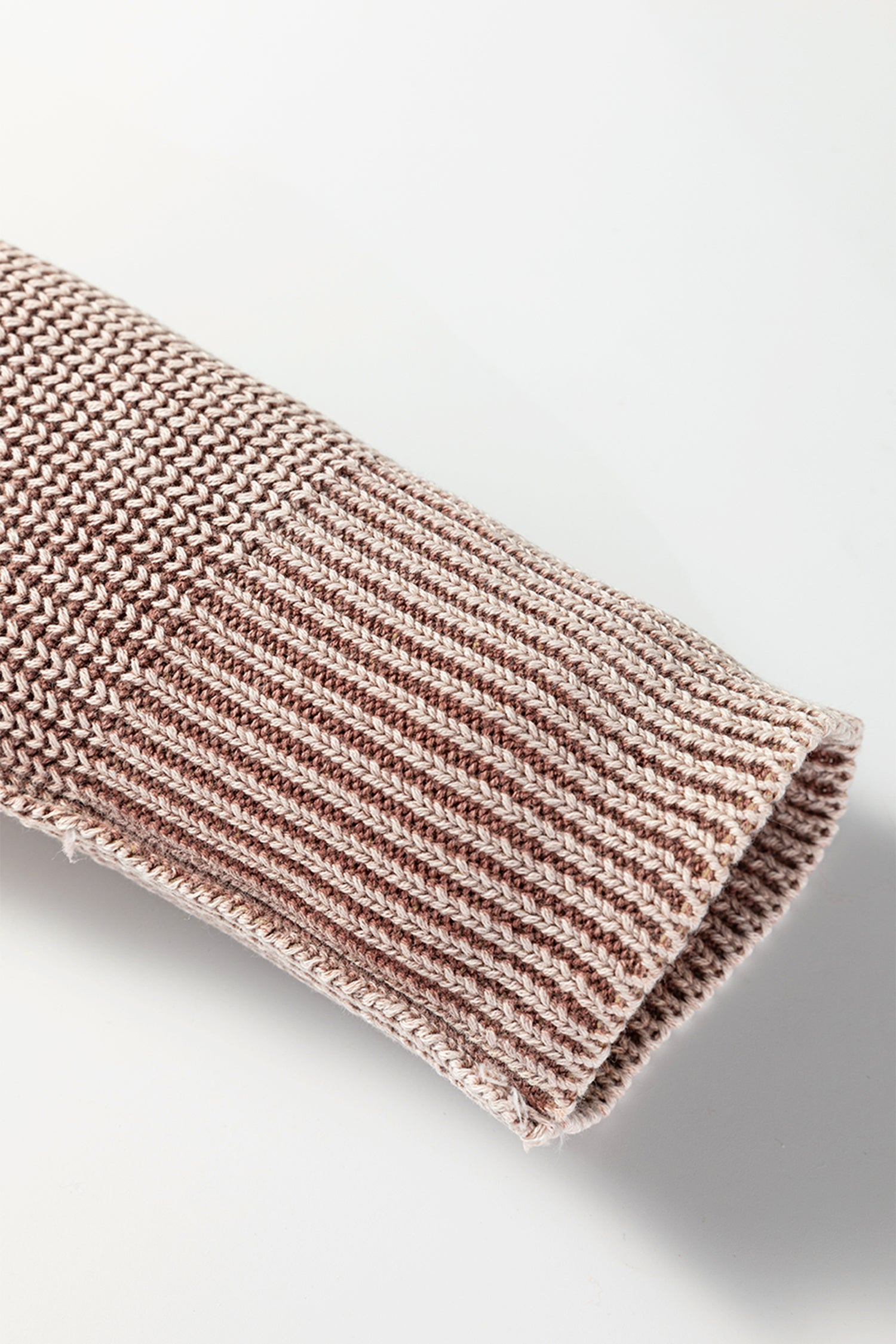 Stonewash Patchwork Knit Open Cardigan