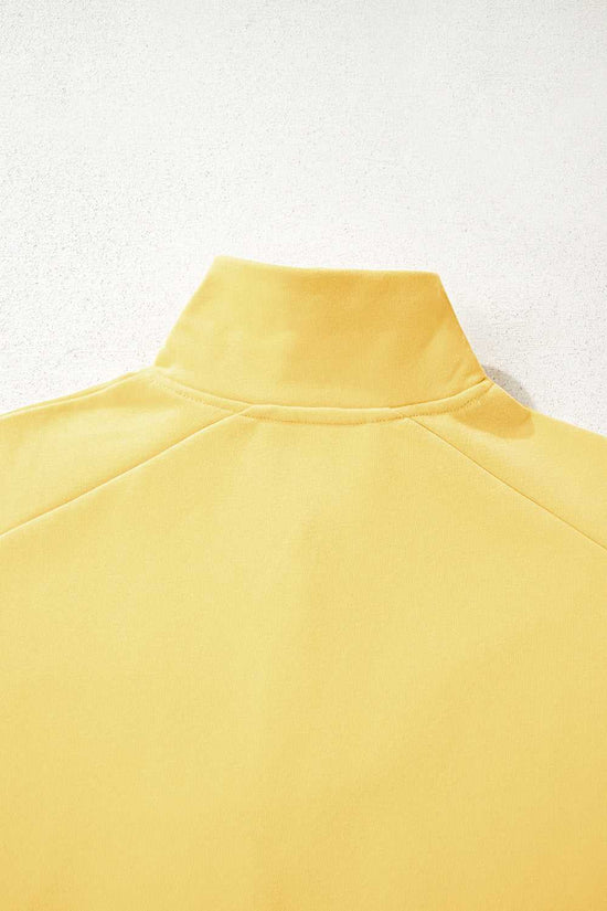 Embroidered Flower Snap Sweatshirt