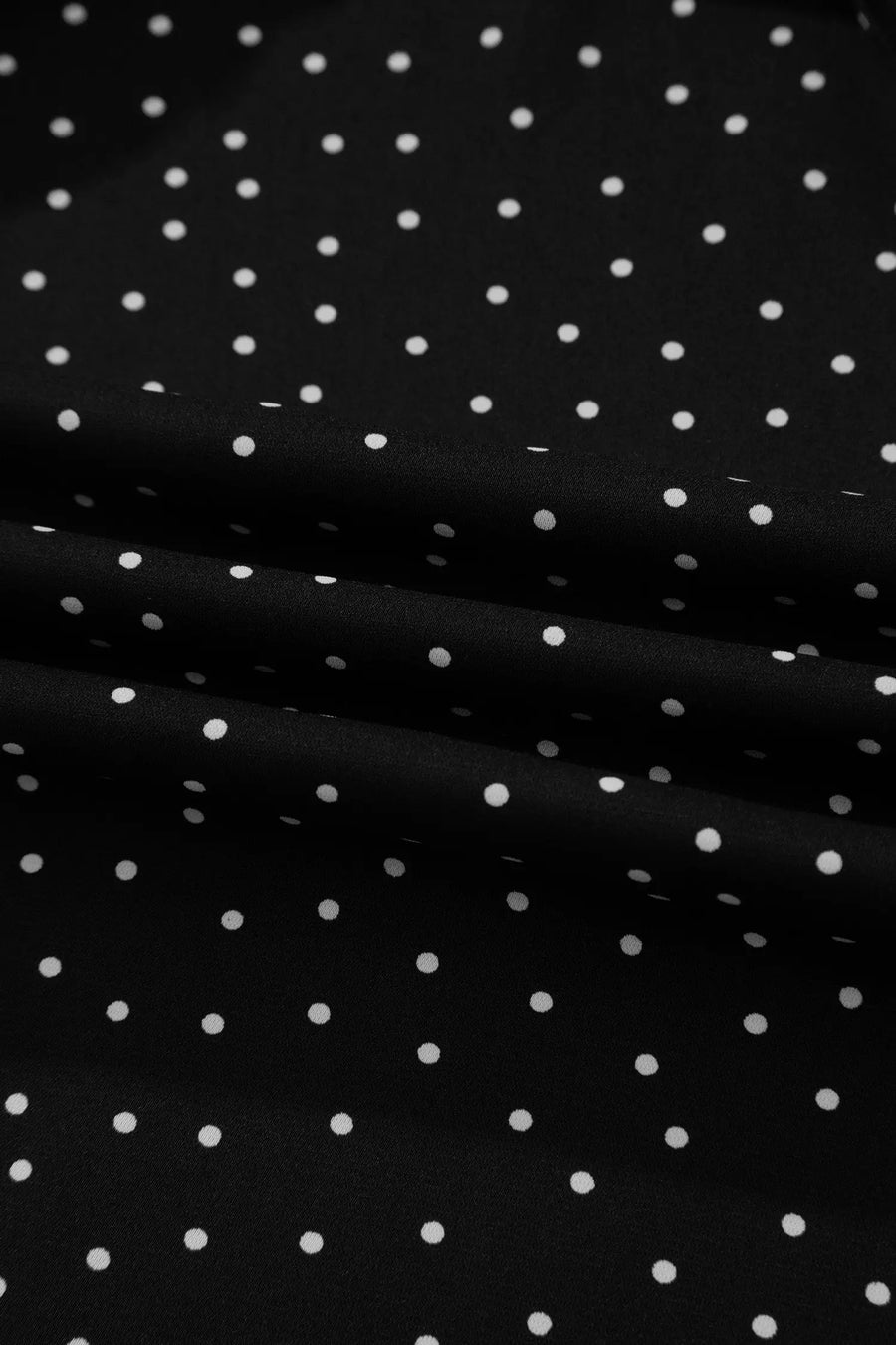 Polka dot lace trim wrap v-neck short sleeve mini dress dresses