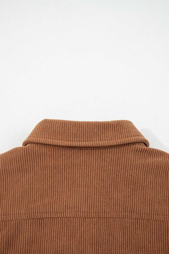 Fleece Lined Corduroy Jacket