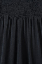 Smocked Wide Leg Jumpsuit - Fashionfitz