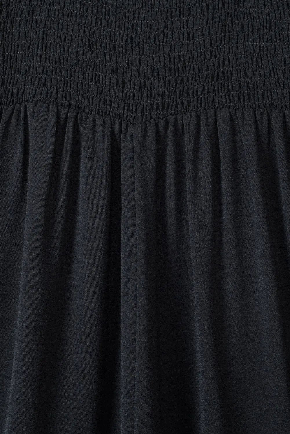 Smocked Wide Leg Jumpsuit - Fashionfitz